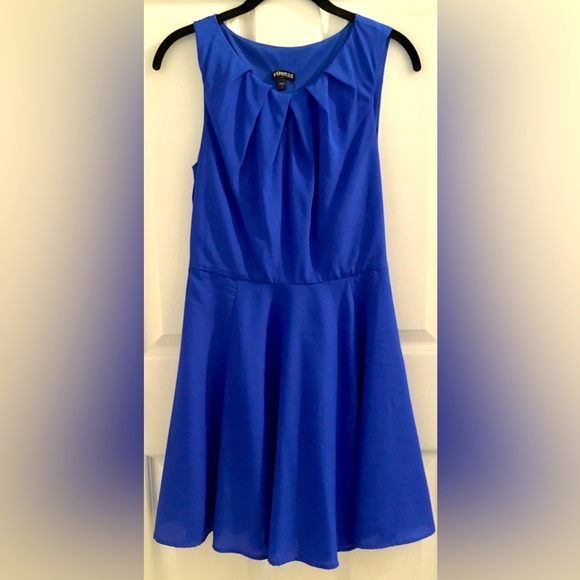 Blue express dress size 6 - Picture 1 of 2